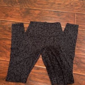 Lululemon align leggings leopard print size 4